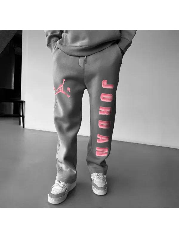 Unisex Jumpman Printed Sweatpants - Ootdmw.com 