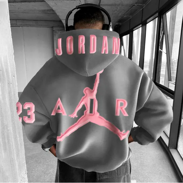 Unisex Jumpman Printed Casual Hoodie - Spiretime.com 