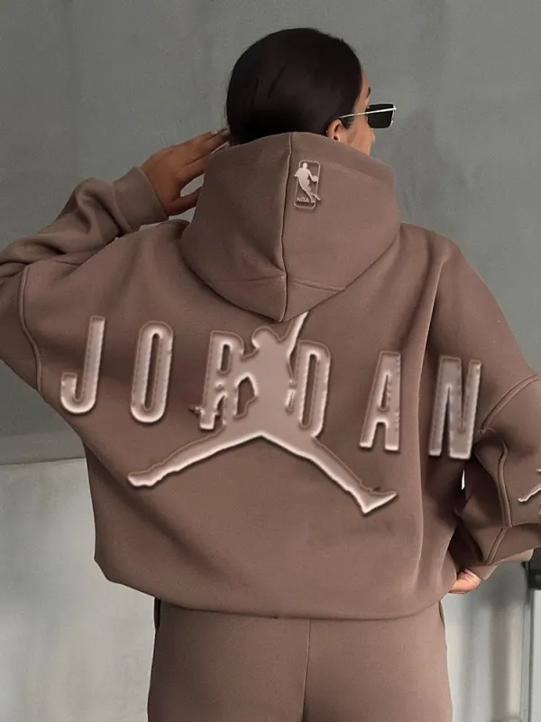 Oversized Unisex Basketball Print Relaxed Hoodie Only $34.99 - Pragmaace.com 