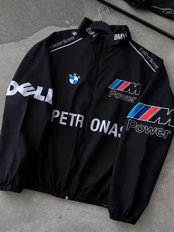 Unisex Racing Printed Casual Jacket - Simplyion.com 