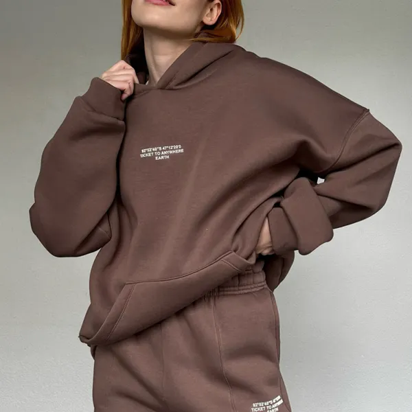 Oversized Unisex Casual Hoodie - Ootdyouth.com 