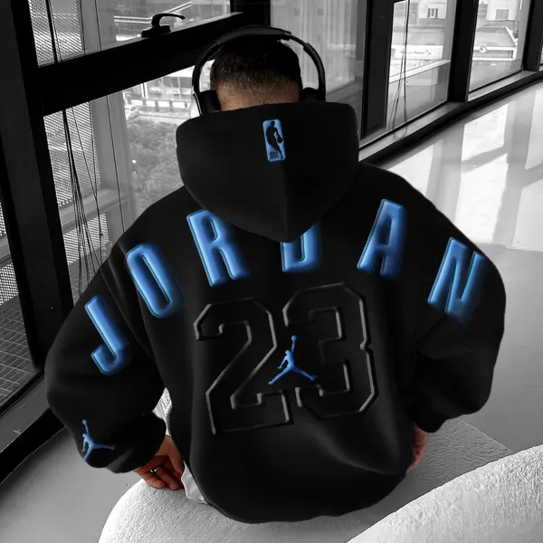 Unisex Jumpman No.23 Casual Hoodie - Elementnice.com 