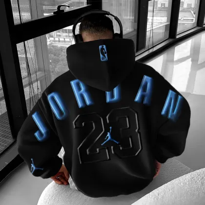 Unisex Jumpman No.23 Casual Hoodie