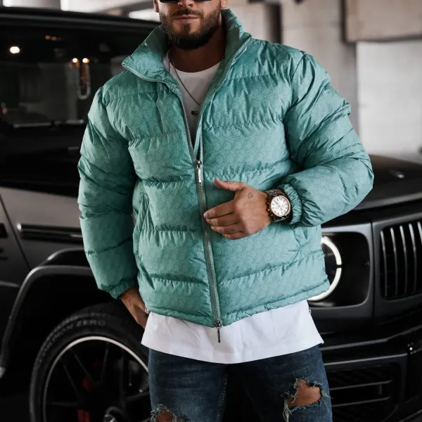 Outdoor Color Matching Warm Cotton Clothing - Ootdyouth.com 