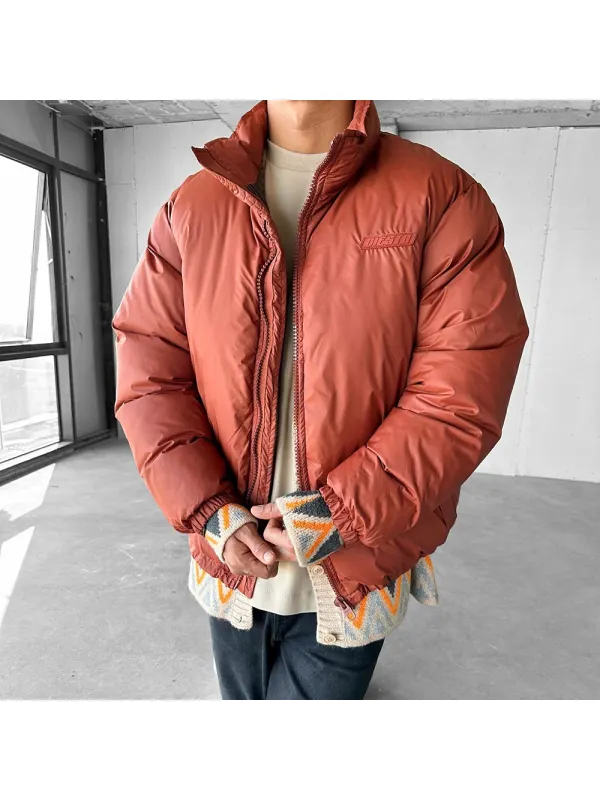 Men's Down Puffer Jacket - Ootdmw.com 