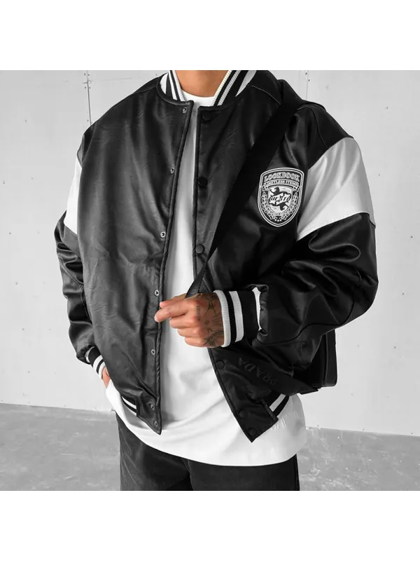 Men's Casual Baseball Collar Jacket - Ootdmw.com 
