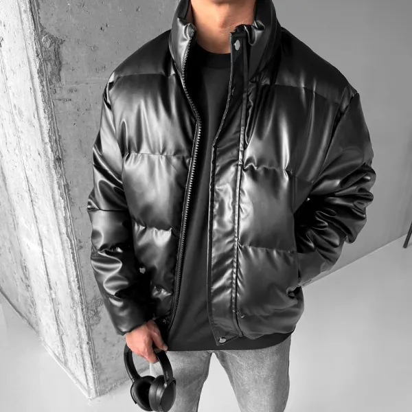 Men's Casual Warm Down Jacket - Ootdyouth.com 