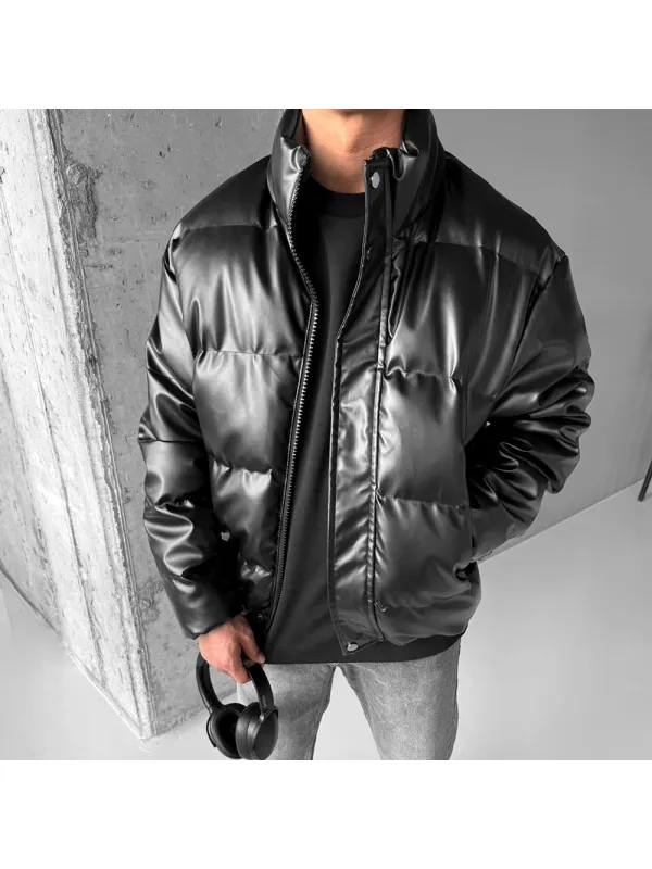 Men's Casual Warm Down Jacket - Ootdmw.com 