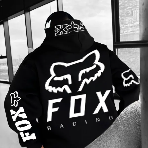 Men's Racing Letter Hoodie - Cotosen.com 