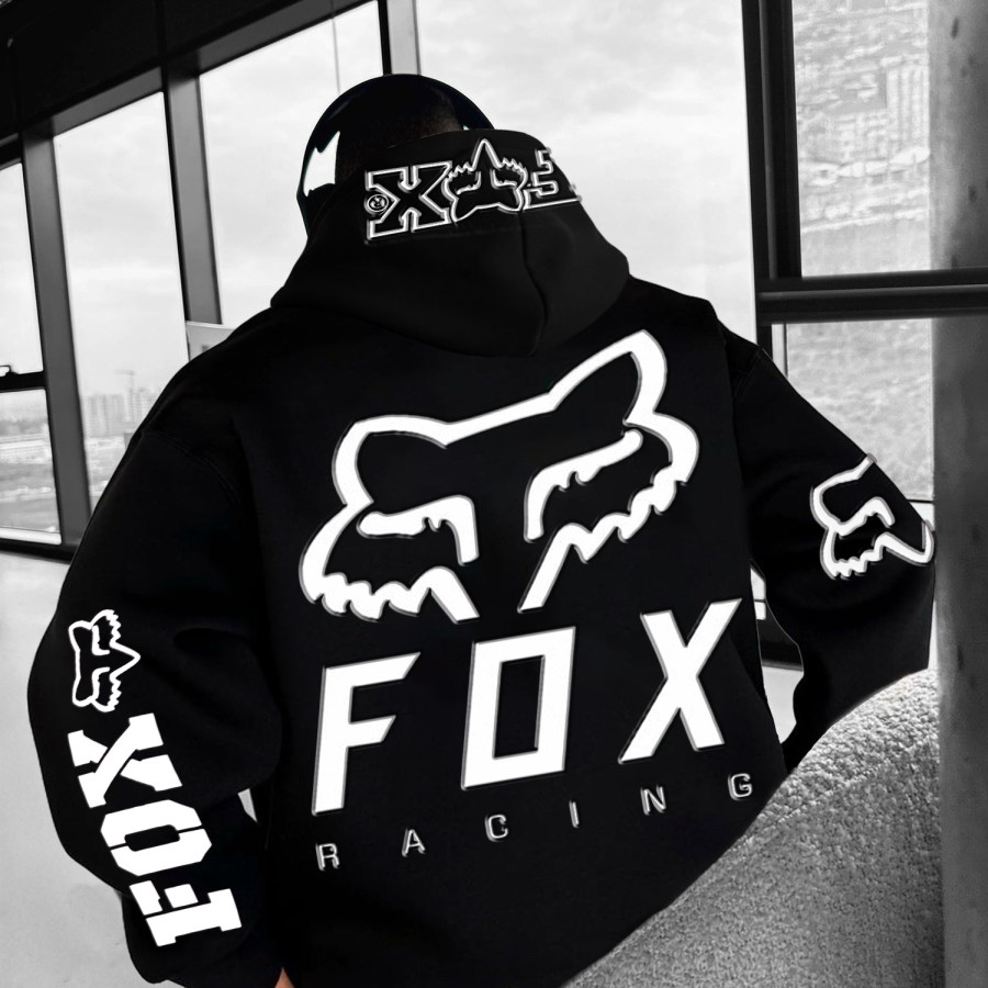 

Men's Racing Letter Hoodie