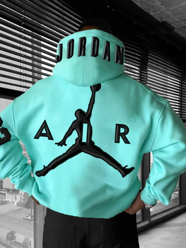 Unisex Jumpman Basketball Warm Casual Hoodie - Pragmaace.com 