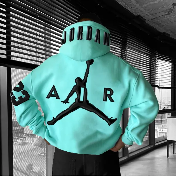 Unisex Jumpman Basketball Warm Casual Hoodie - Ootdyouth.com 
