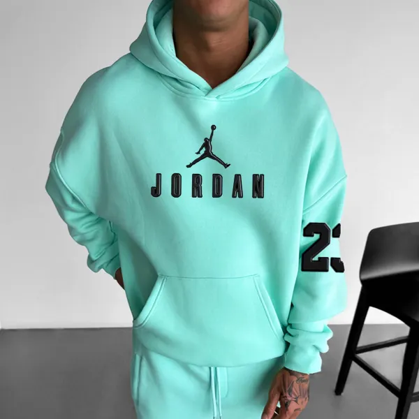 Unisex Jumpman Basketball Warm Casual Hoodie
