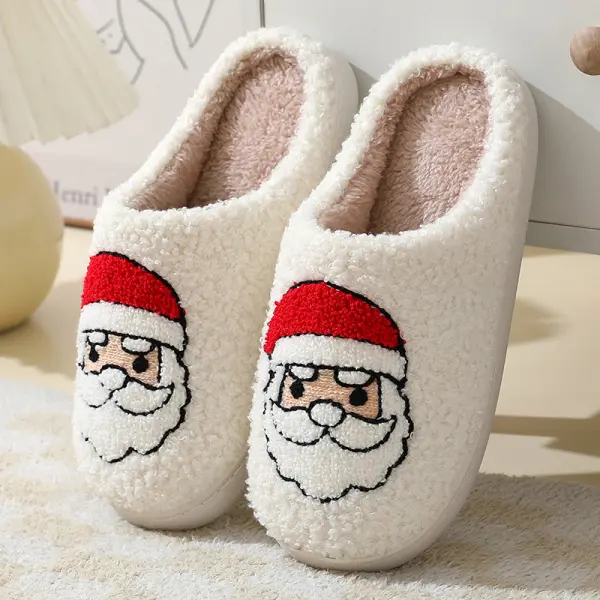 Unisex Christmas Tree Home Christmas Cotton Slippers - Ootdyouth.com 