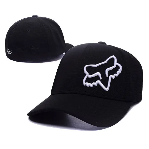 Unisex Racing Sports Casual Hat Fox Monster Elastic Peaked Cap Baseball Cap - Ootdyouth.com 