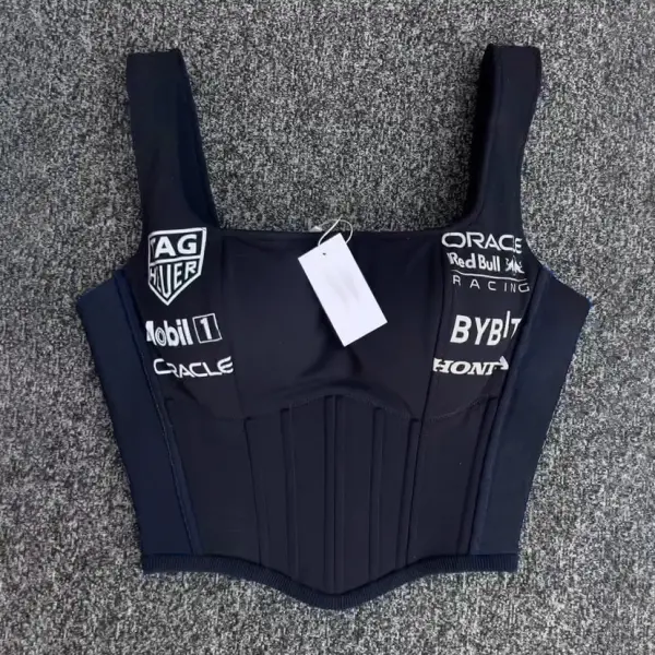 Taking Race Day Vibes To The Next Level With This Custom Red Bull Corset - Ootdyouth.com 