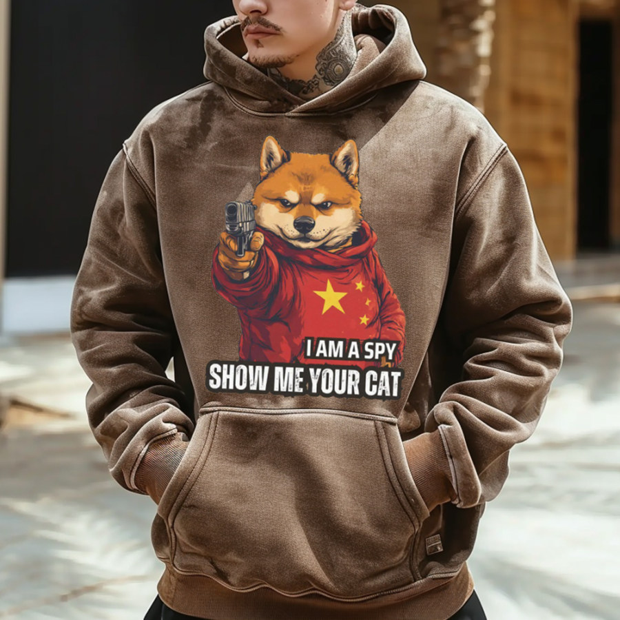 

Unisex Refugee Retro Casual Hoodie