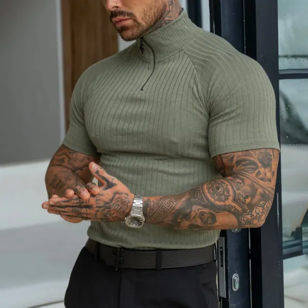 Casual Fitness T-shirt - Zivinfo.com 