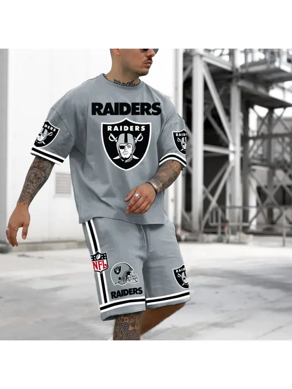 Unisex Rugby Team T-Shirt & Shorts Set - Aptkoi.com 