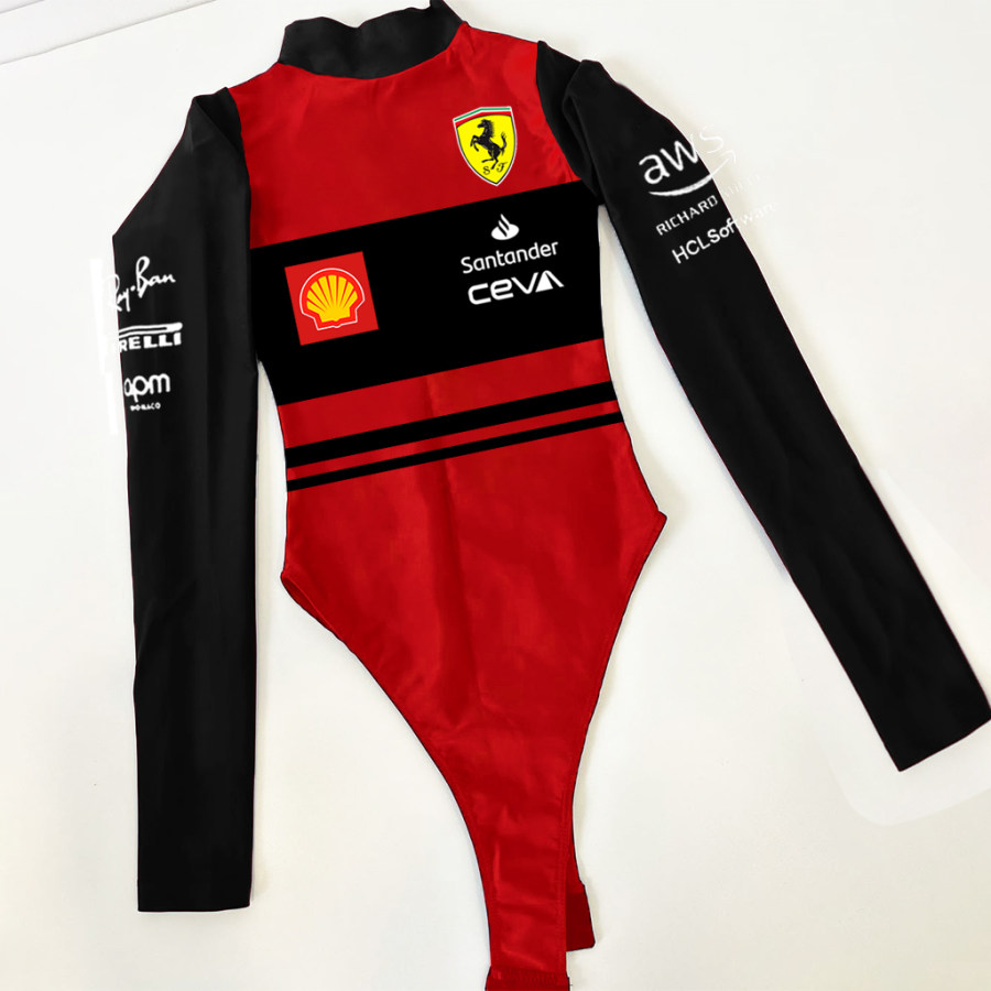 

Women's Racing Hottie One-Piece Long Sleeve Top