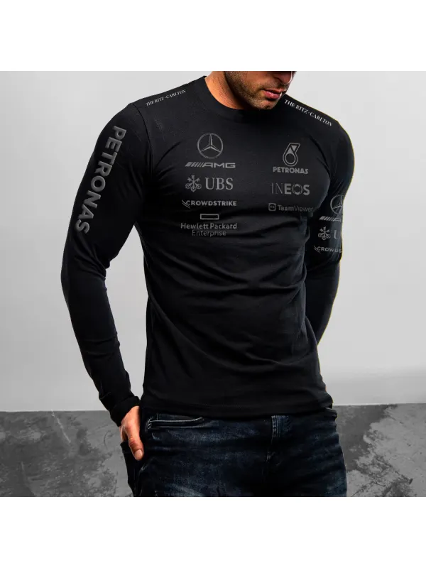 Casual Racing Style T-shirt - Aptkoi.com 