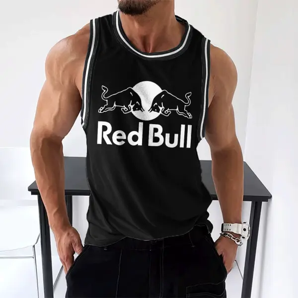 Men's Racing Club Printed Tank - Yesunshine.com 