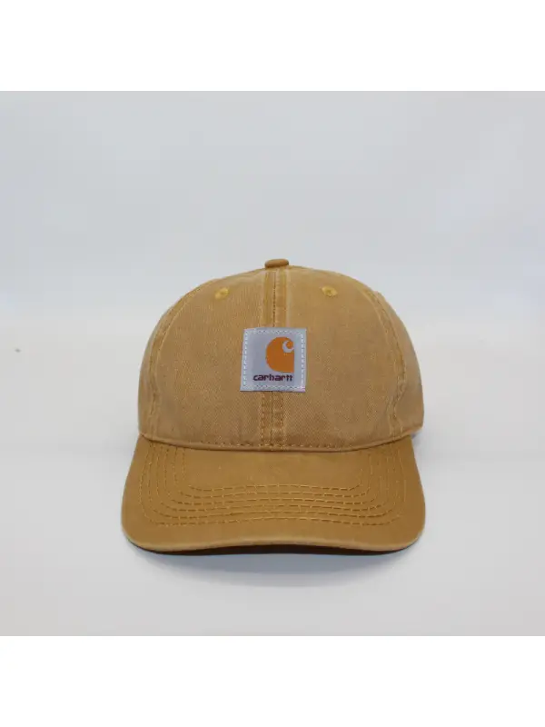 Washed Distressed Workwear Unisex Outdoor Baseball Cap - Aptkoi.com 