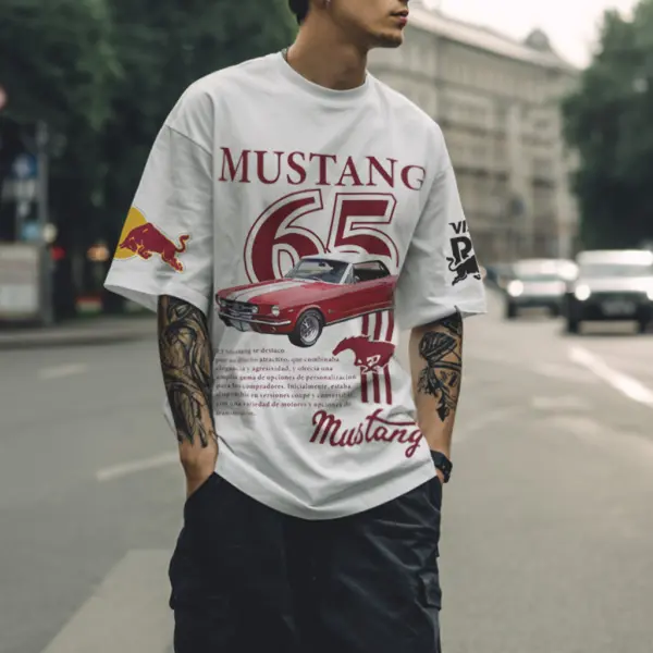 Racing Style Summer T-shirt - Ootdyouth.com 