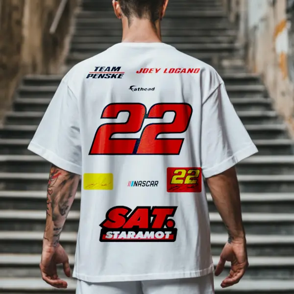 Racing Style Summer T-shirt - Ootdyouth.com 