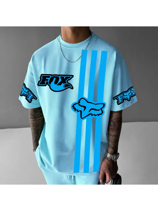 Unisex Oversized Racing Print T-shirt - Shopyiyistories.com 