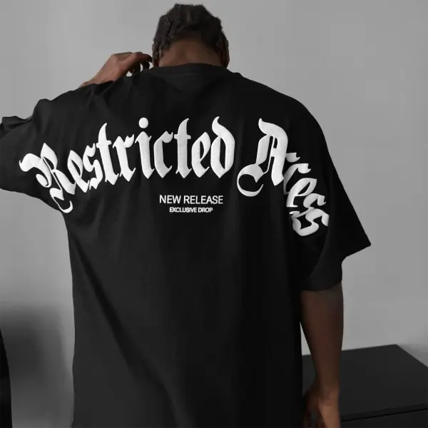 Oversize Restricted Access T-Shirt - Zivinfo.com 