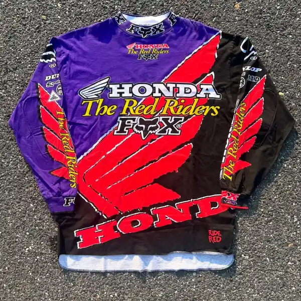Unisex Bike Racing Brand Logo Printed Top Jersey - Ootdyouth.com 