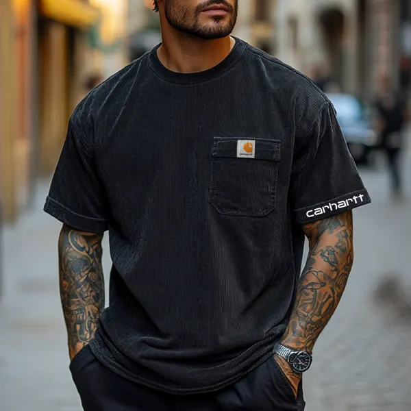 Street Outdoor Pocket Design T-Shirt - Zivinfo.com 