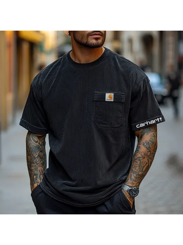 Street Outdoor Pocket Design T-Shirt - Frontiercool.com 