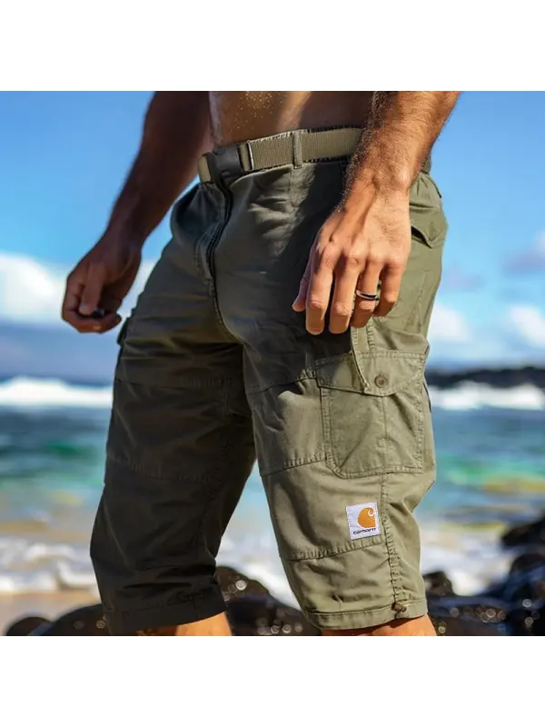 Cargo Shorts For Men - Perfect For Summer Adventures And Casual Wear - Ootdmw.com 