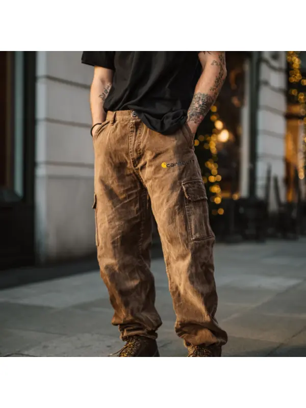 Brown Cargo Pants With Casual Style - Anrider.com 
