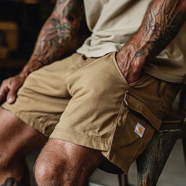 Men's Vintage Corduroy Shorts - Spiretime.com 