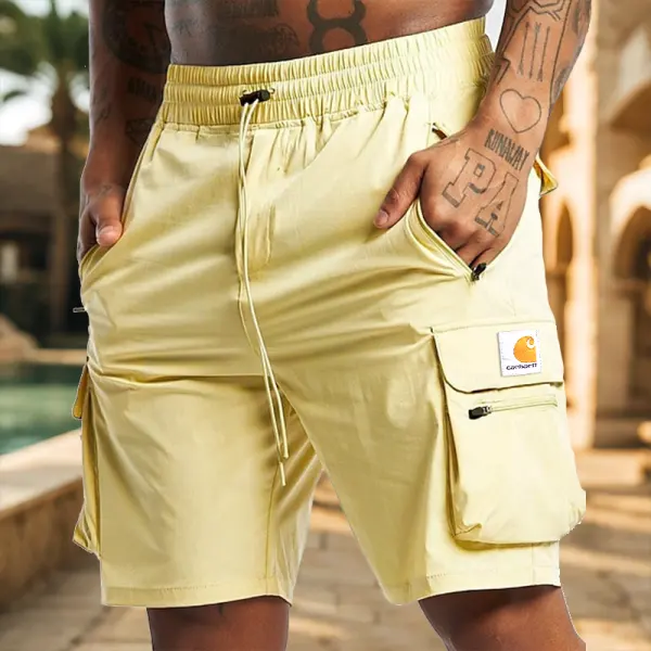 Stylish Cargo Shorts For Men - Perfect For Summer Outdoors And Casual Wear - Spiretime.com 