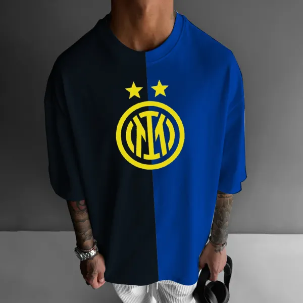 Unisex Oversized UEFA Champions League Team Casual Printed T-Shirt - Zivinfo.com 