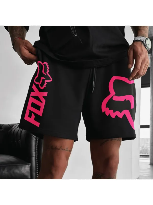 Unisex Street Casual Racing Print Shorts - Ootdmw.com 