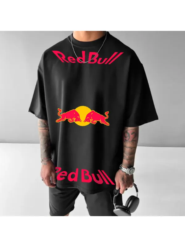 Unisex Casual Racing Print T-shirt - Ootdmw.com 