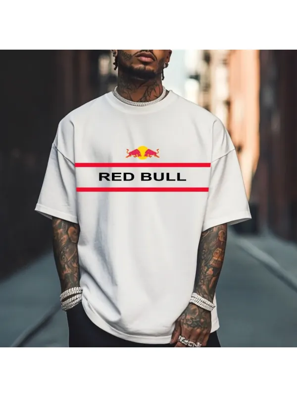 Unisex Casual Racing Print T-shirt - Ootdmw.com 