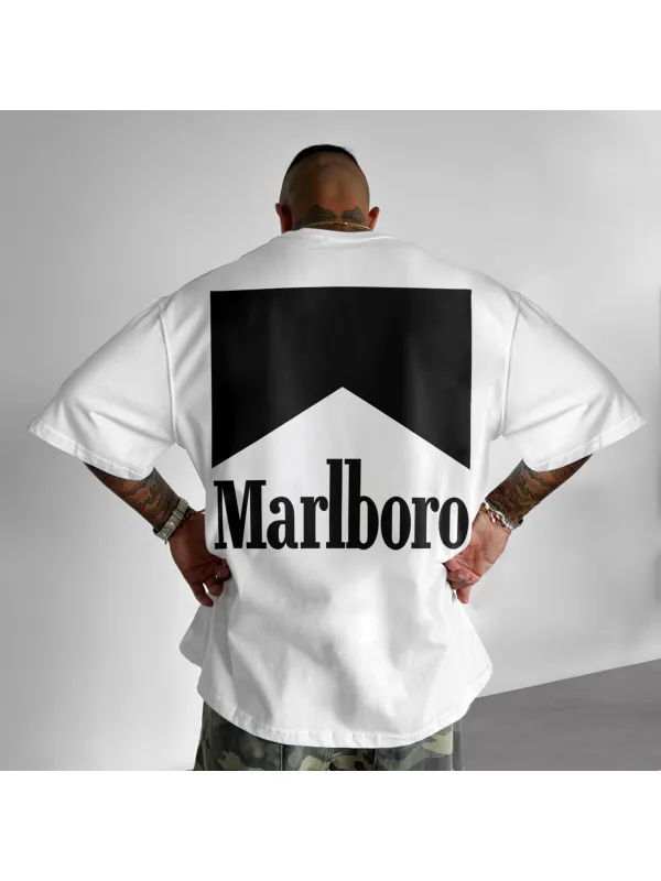 Unisex Street Casual Oversized Racing Print T-shirt - Ootdmw.com 