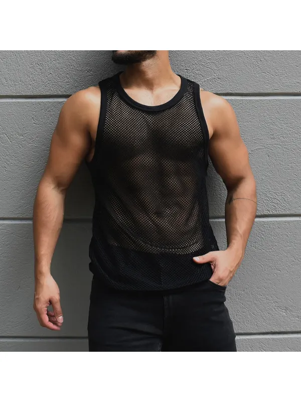 Men's Fashion Mesh Vest - Anrider.com 