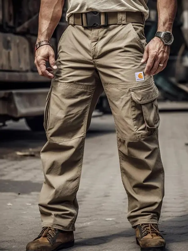 Tactical Cargo Pants For Men - Durable And Functional Workwear With Multiple Pockets - Menbarn.com 