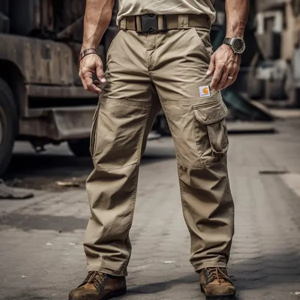 Tactical Cargo Pants For Men - Durable And Functional Workwear With Multiple Pockets - Ootdyouth.com 