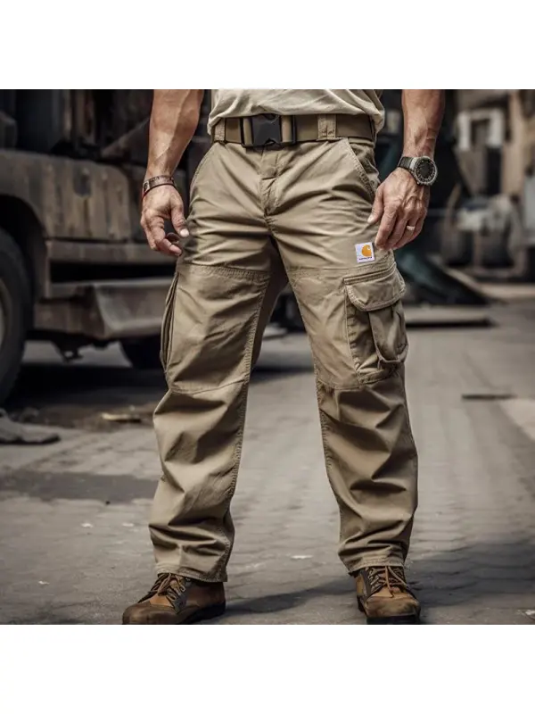 Tactical Cargo Pants For Men - Durable And Functional Workwear With Multiple Pockets - Frontiercool.com 