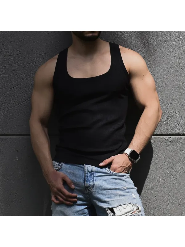 Men's U-neck Tight Vest - Anrider.com 