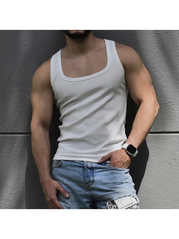 Men's U-neck Sexy Vest - Anrider.com 