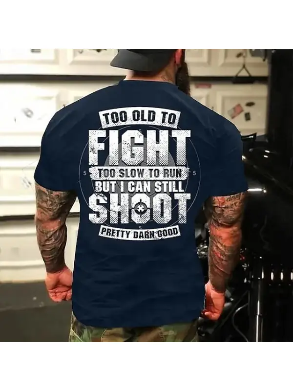 Men's T Shirt Tee Graphic Tee Cool Shirt Letter Round Neck Print Street Holiday Short Sleeve Print Clothing Apparel Fash - Anrider.com 